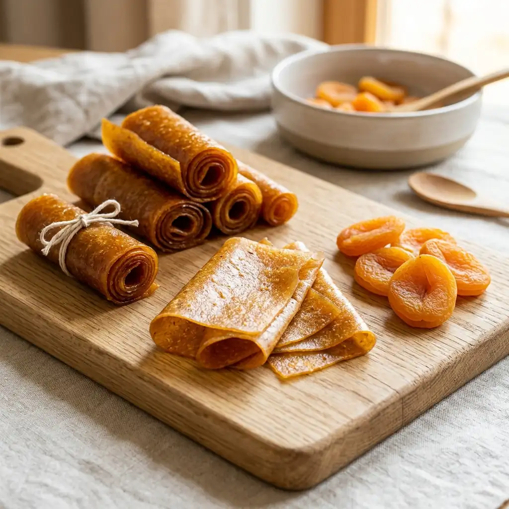 Traditional Apricot Fruit Leather (Pestil)
