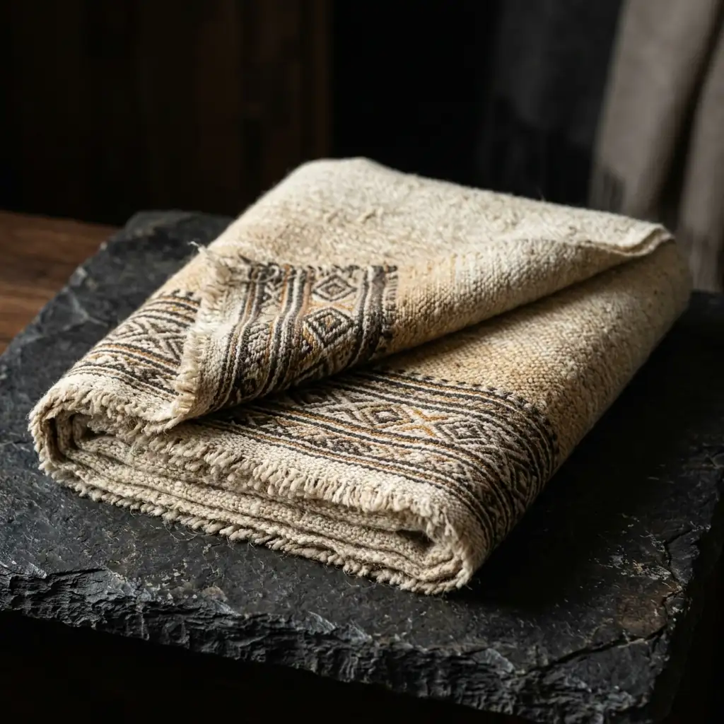Hand-Spun Balti Pattu Shawl