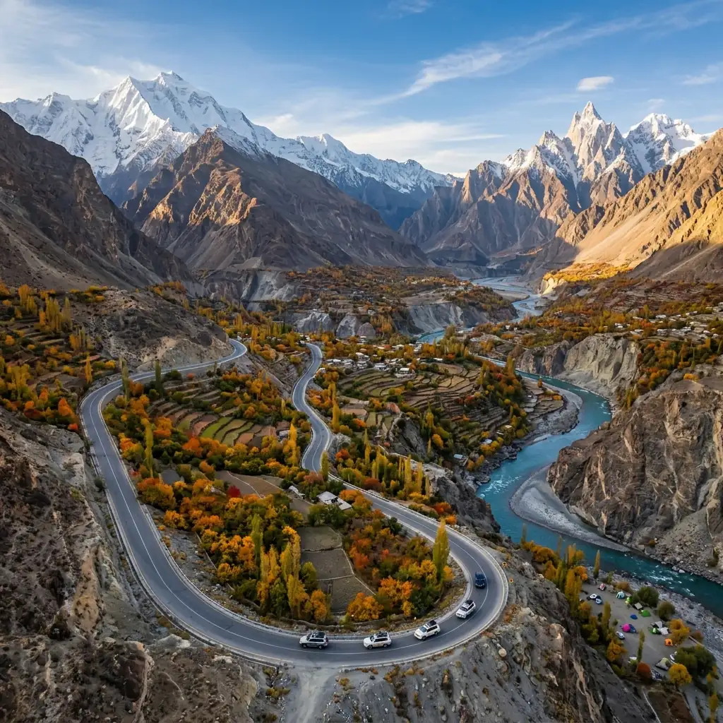 Hunza and Skardu private tour panorama