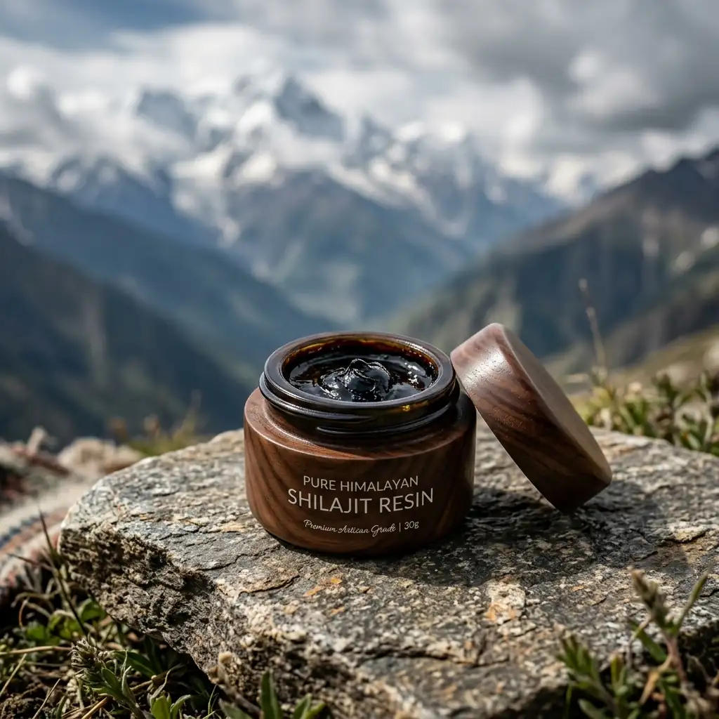Pure Skardu Shilajit resin